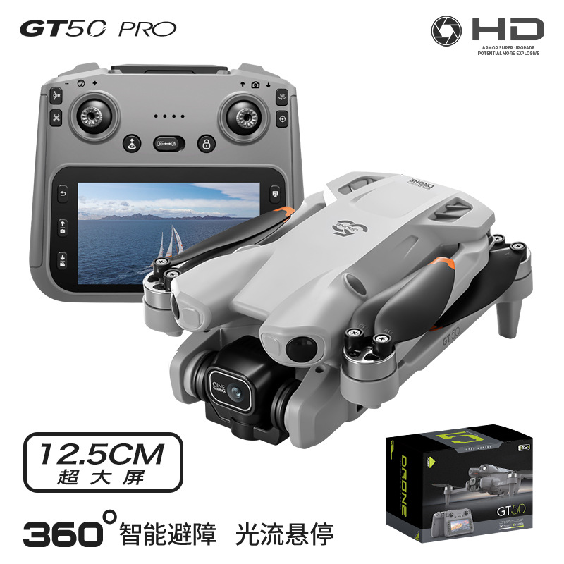 Dron GT50 Pro con Fotografía A - Drone Controller Screen reseña y precio